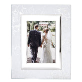 Silver Peony 5" X 7" Frame
